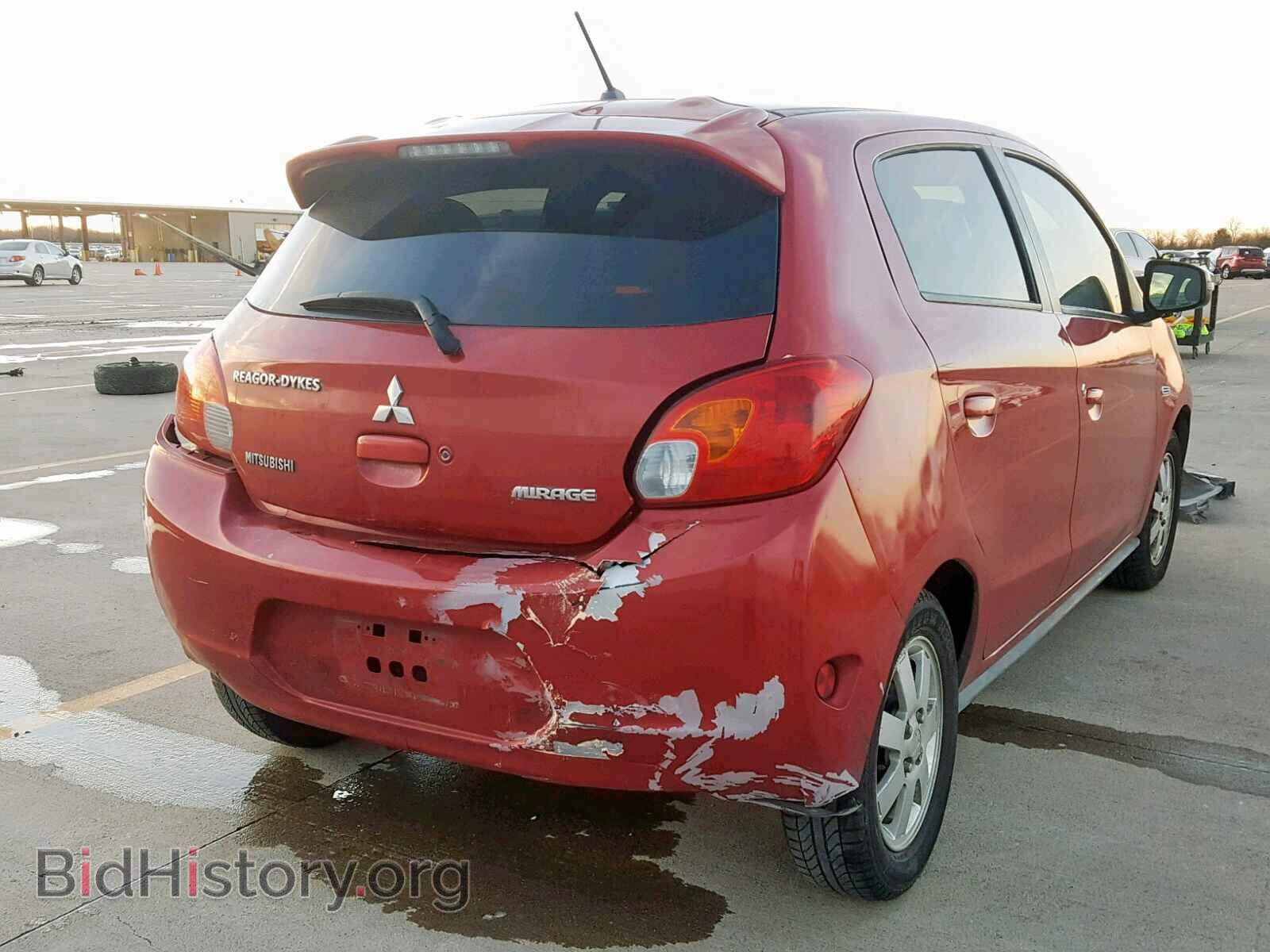 2015 MITSUBISHI MIRAGE - VIN: ML32A4HJ1FH057332 - Фото 4
