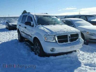 2008 Dodge DURANGO Durango SL, белый — VIN 1D8HB48N18F131825, Copart