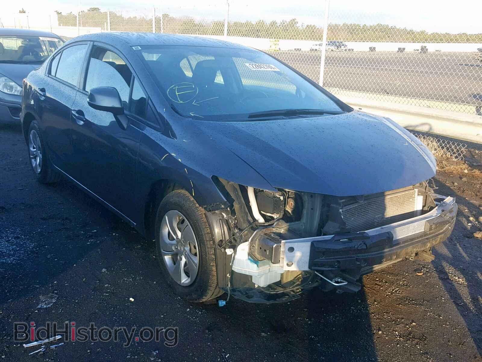Фотография 19XFB2F54DE292395 - HONDA CIVIC LX 2013