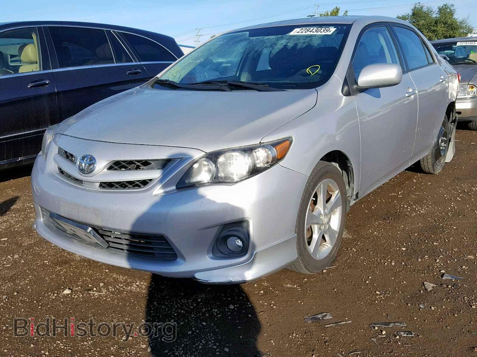 2011 TOYOTA COROLLA BA - VIN: 2T1BU4EE2BC649977 - Фото 2
