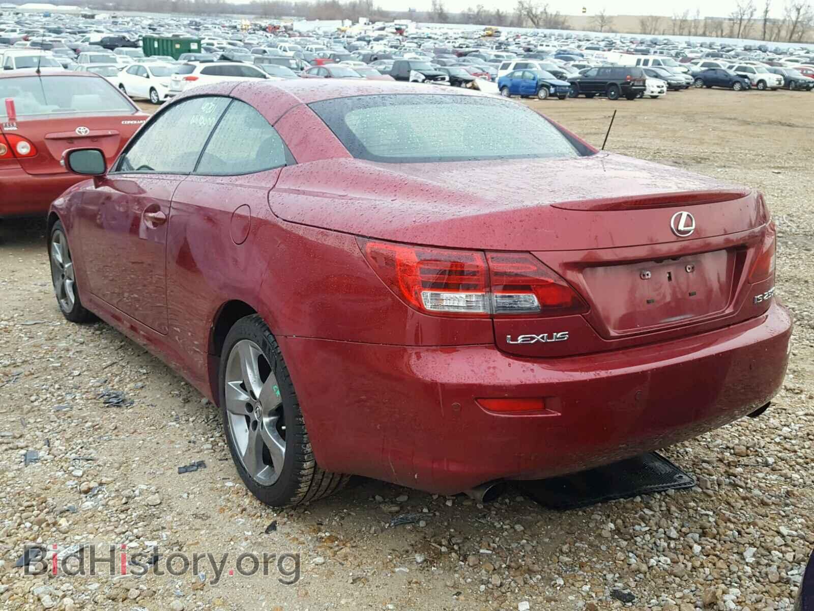 2010 LEXUS IS250 - VIN: JTHFF2C24A2511877 - Фото 3