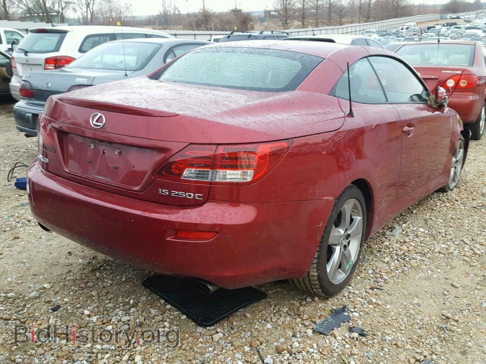 2010 LEXUS IS250 - VIN: JTHFF2C24A2511877 - Фото 4