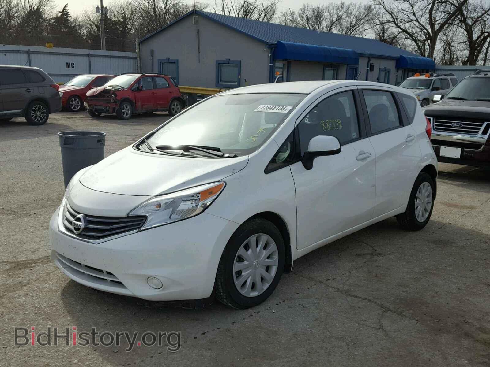 2014 NISSAN VERSA - VIN: 3N1CE2CP8EL370953 - Фото 2