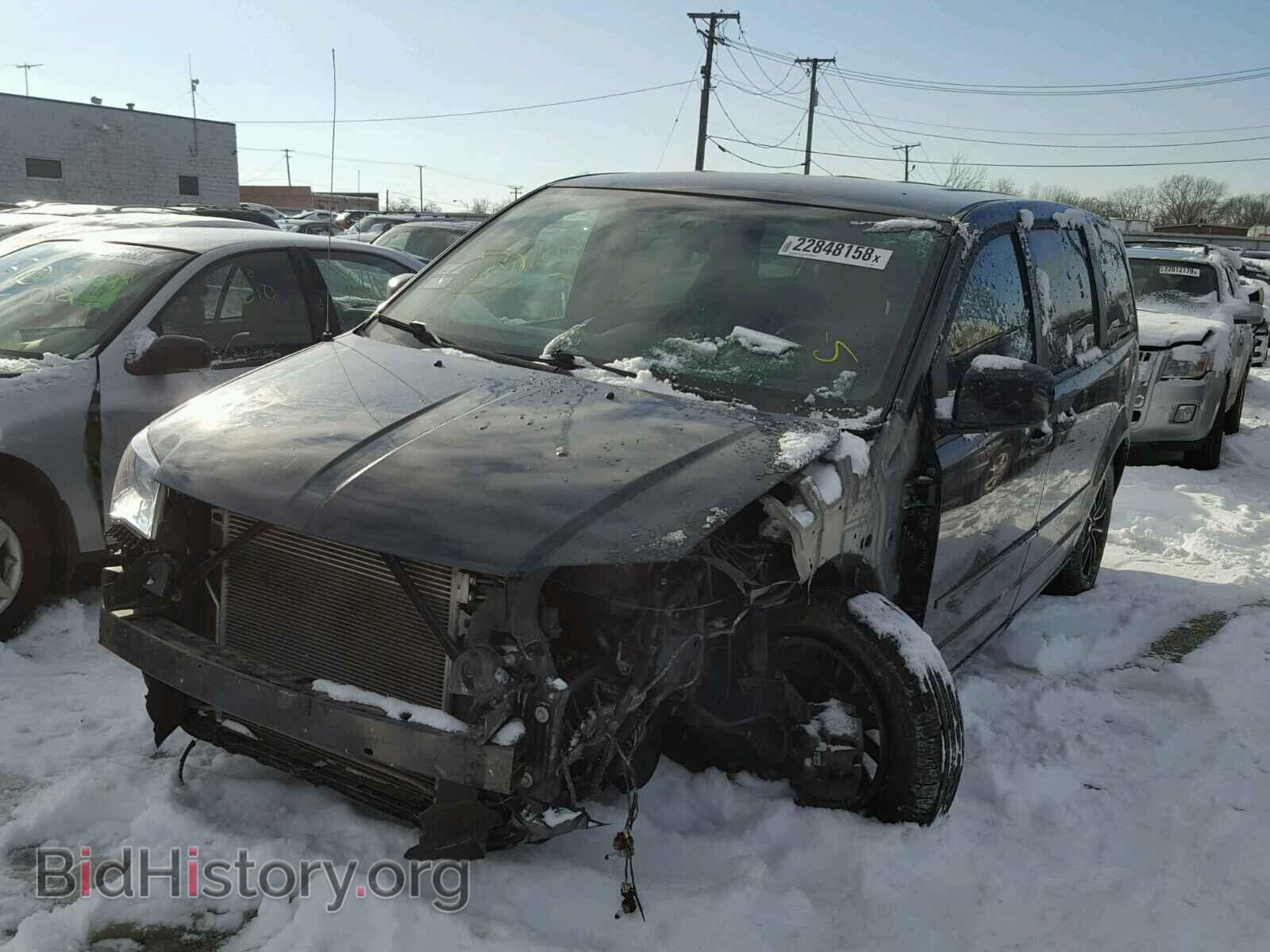 2014 DODGE CARAVAN - VIN: 2C4RDGBG3ER457543 - Фото 2