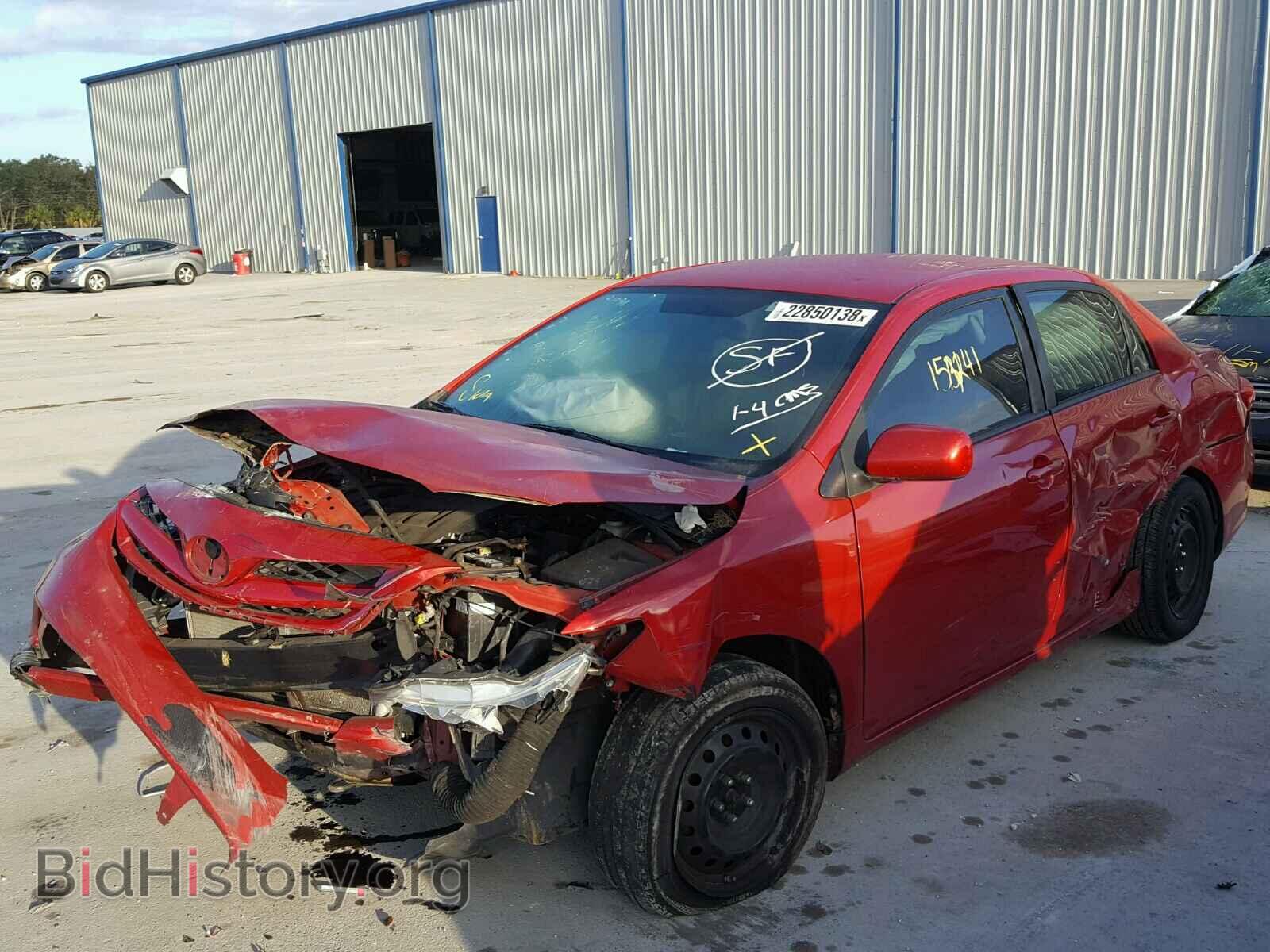 2012 TOYOTA COROLLA BA - VIN: 2T1BU4EE9CC786108 - Фото 2