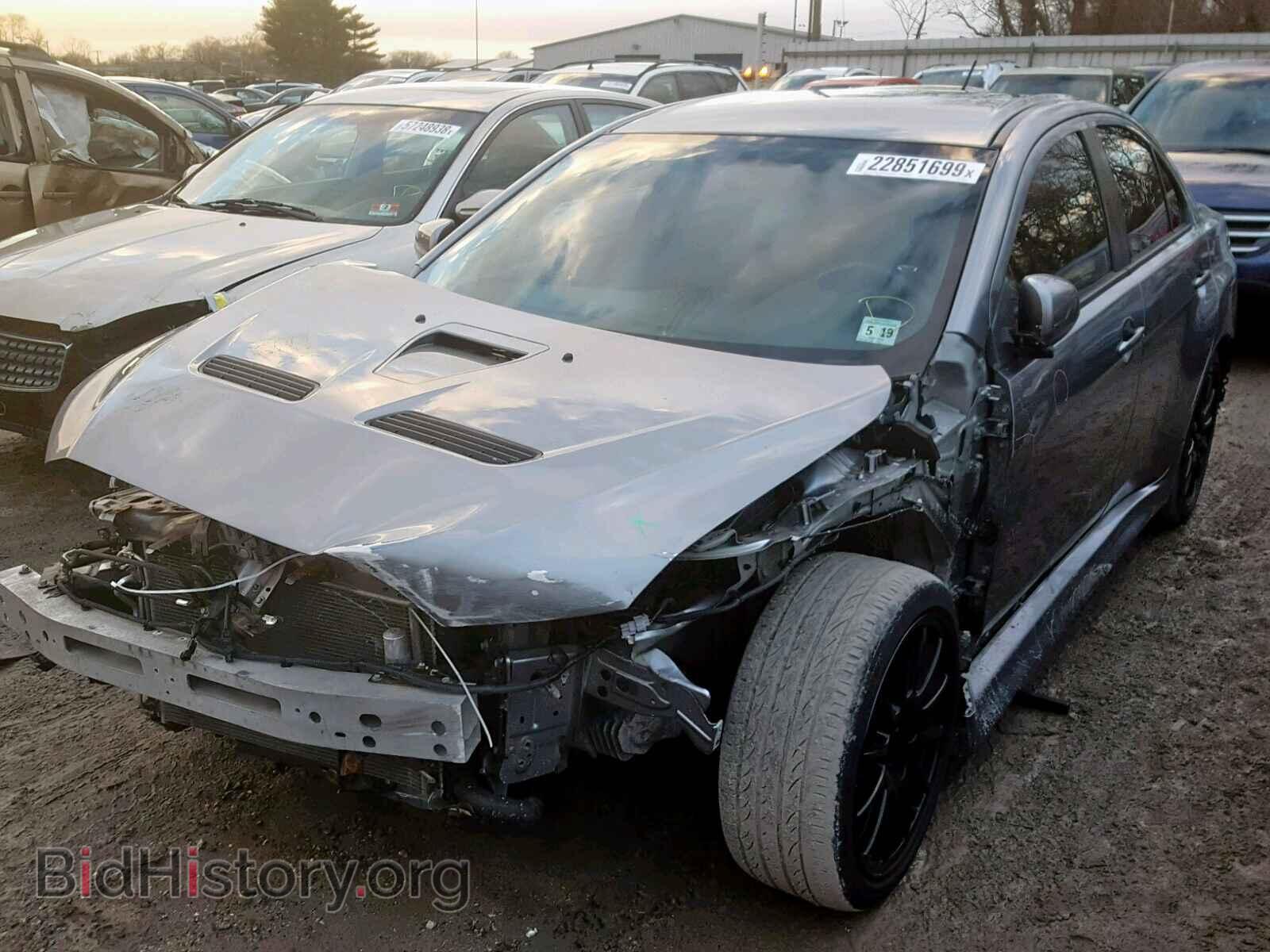 2014 MITSUBISHI EVO - VIN: JA32W8FV2EU006650 - Фото 2