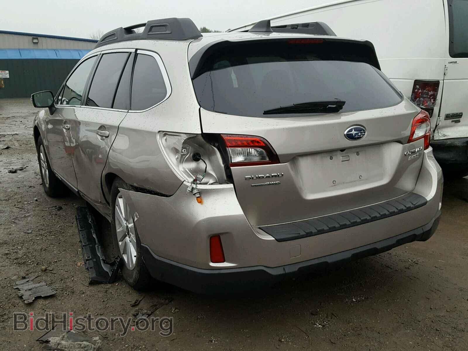 2016 SUBARU OUTBACK - VIN: 4S4BSAHCXG3354961 - Фото 3