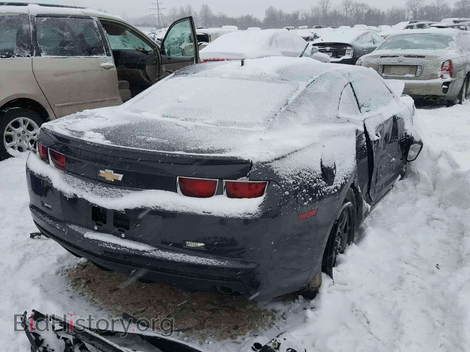 2013 CHEVROLET CAMARO - VIN: 2G1FA1E37D9105817 - Фото 4