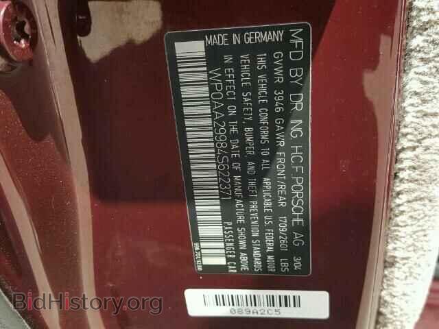 2004 PORSCHE 911 - VIN: WP0AA29984S622371 - Фото 10