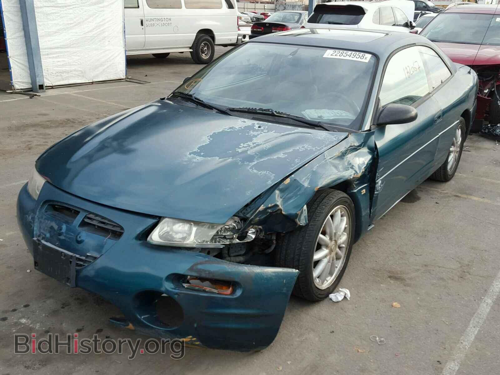1998 CHRYSLER SEBRING - VIN: 4C3AU52N7WE104403 - Фото 2