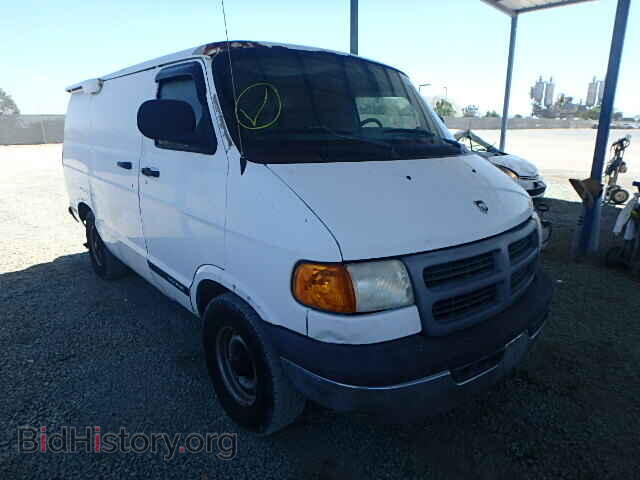 Фотография 2B7HB11X61K552925 - DODGE RAM VAN 2001