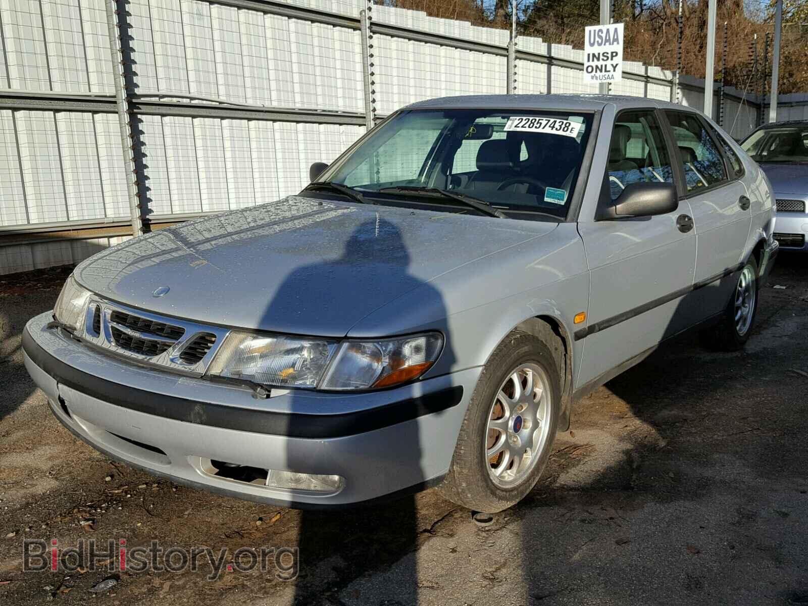 2000 SAAB 9 3 - VIN: YS3DD58H9Y2032550 - Фото 2