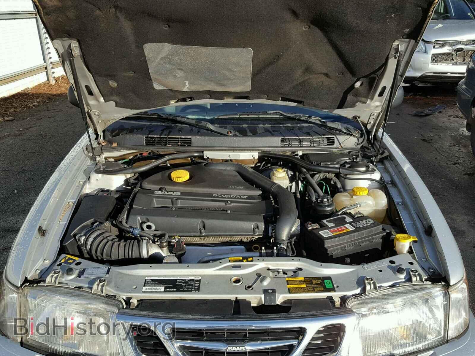 2000 SAAB 9 3 - VIN: YS3DD58H9Y2032550 - Фото 7