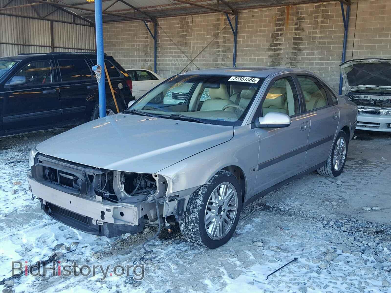 2002 VOLVO S80 - VIN: YV1TS92D521244682 - Фото 2