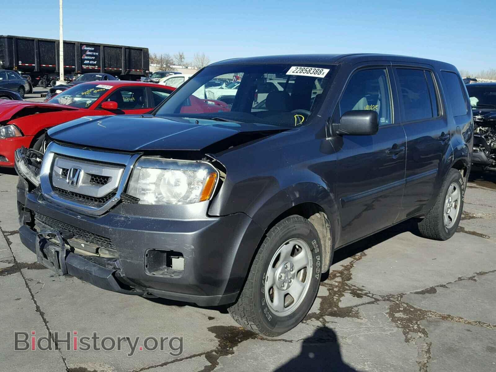 2011 HONDA PILOT - VIN: 5FNYF4H21BB036430 - Фото 2