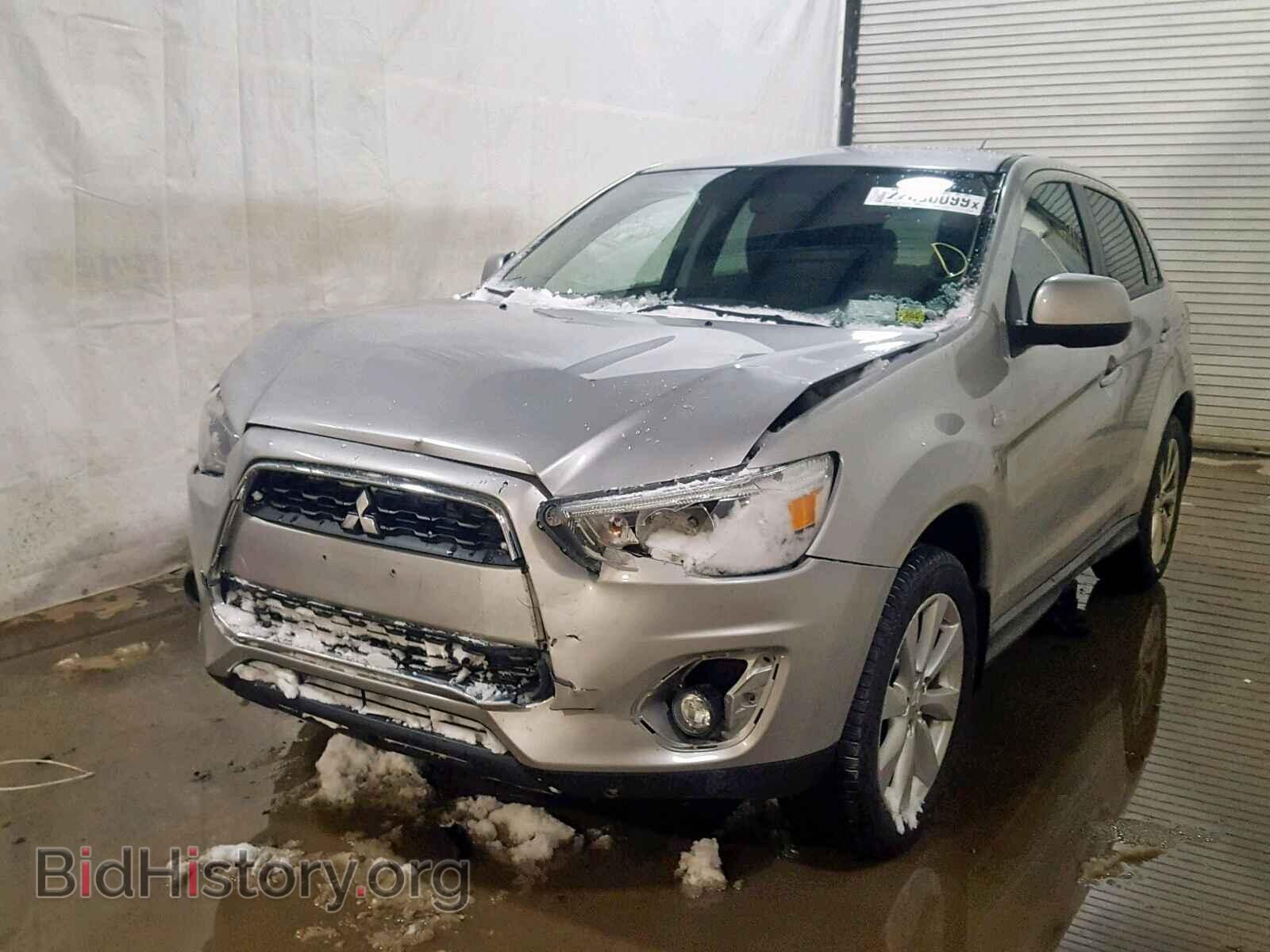 2015 MITSUBISHI OUTLANDER - VIN: 4A4AR3AU8FE005223 - Фото 2