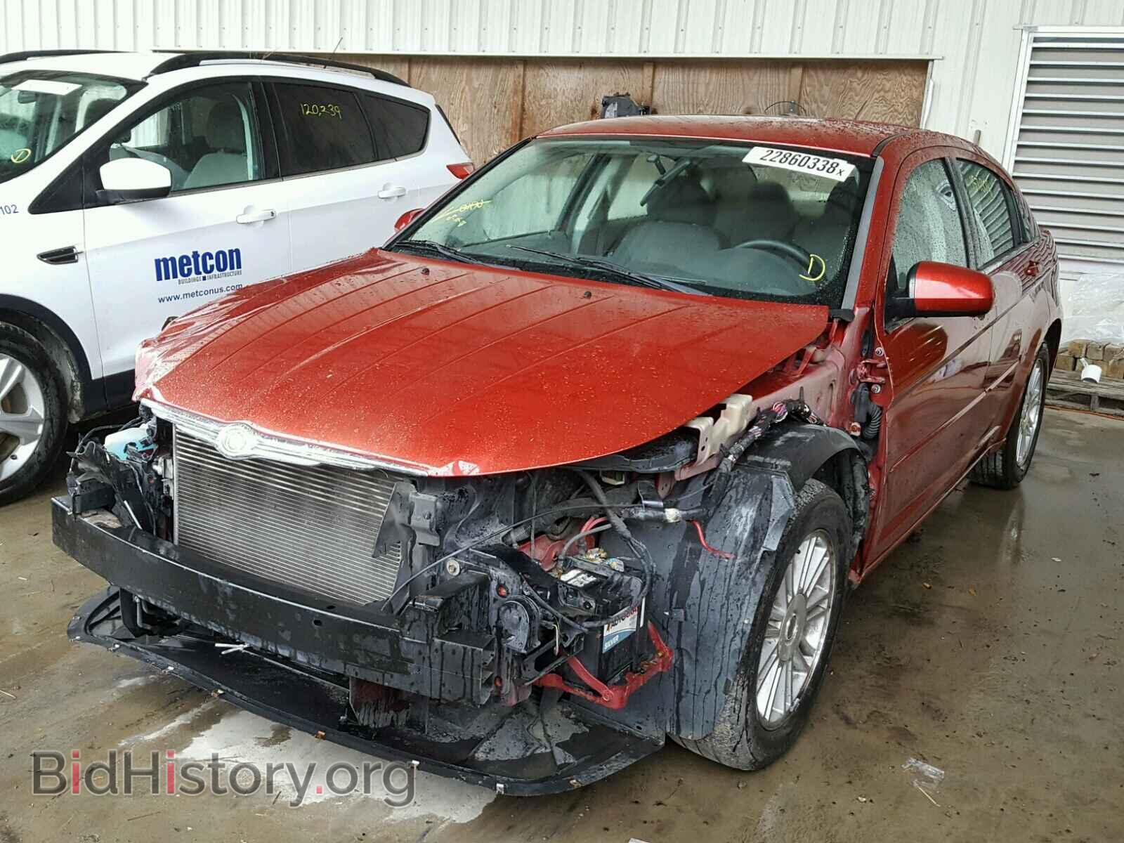 2007 CHRYSLER SEBRING - VIN: 1C3LC56KX7N656203 - Фото 2
