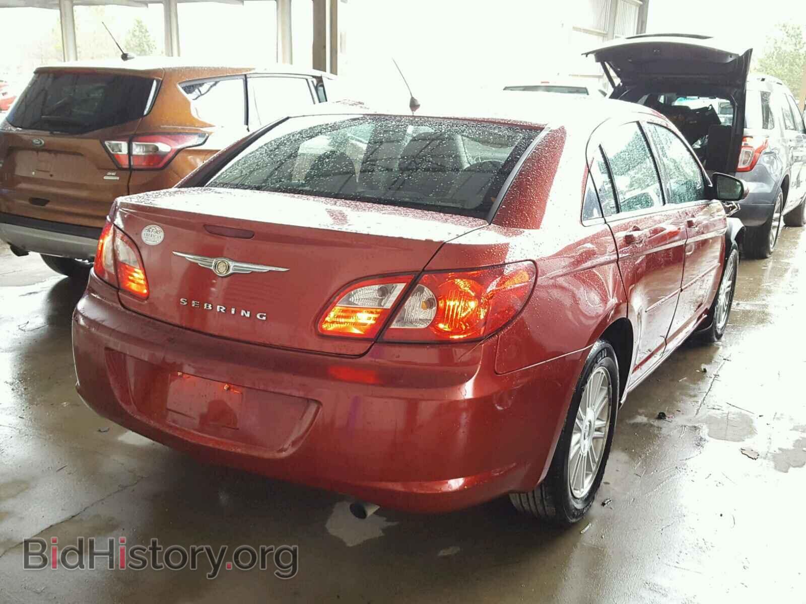 2007 CHRYSLER SEBRING - VIN: 1C3LC56KX7N656203 - Фото 4