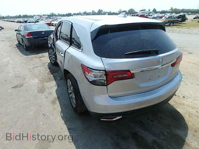 2015 ACURA MDX - VIN: 5FRYD4H49FB009407 - Фото 3