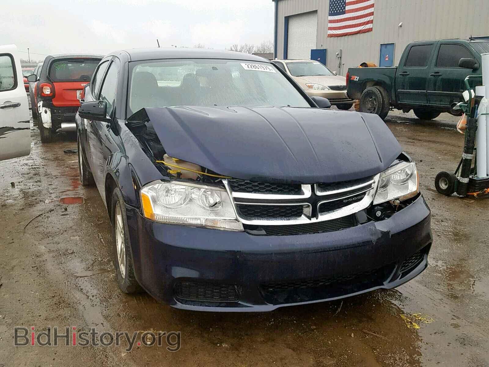 Photo 1C3CDZCB6CN161869 - DODGE AVENGER 2012