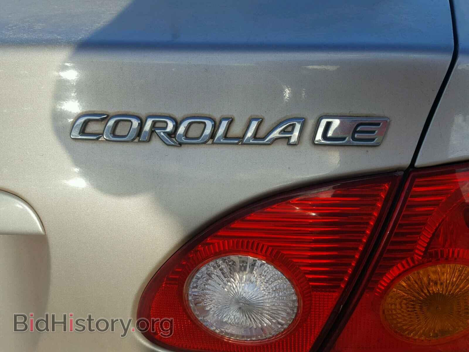 2003 TOYOTA COROLLA - VIN: 1NXBR32E93Z122812 - Фото 9