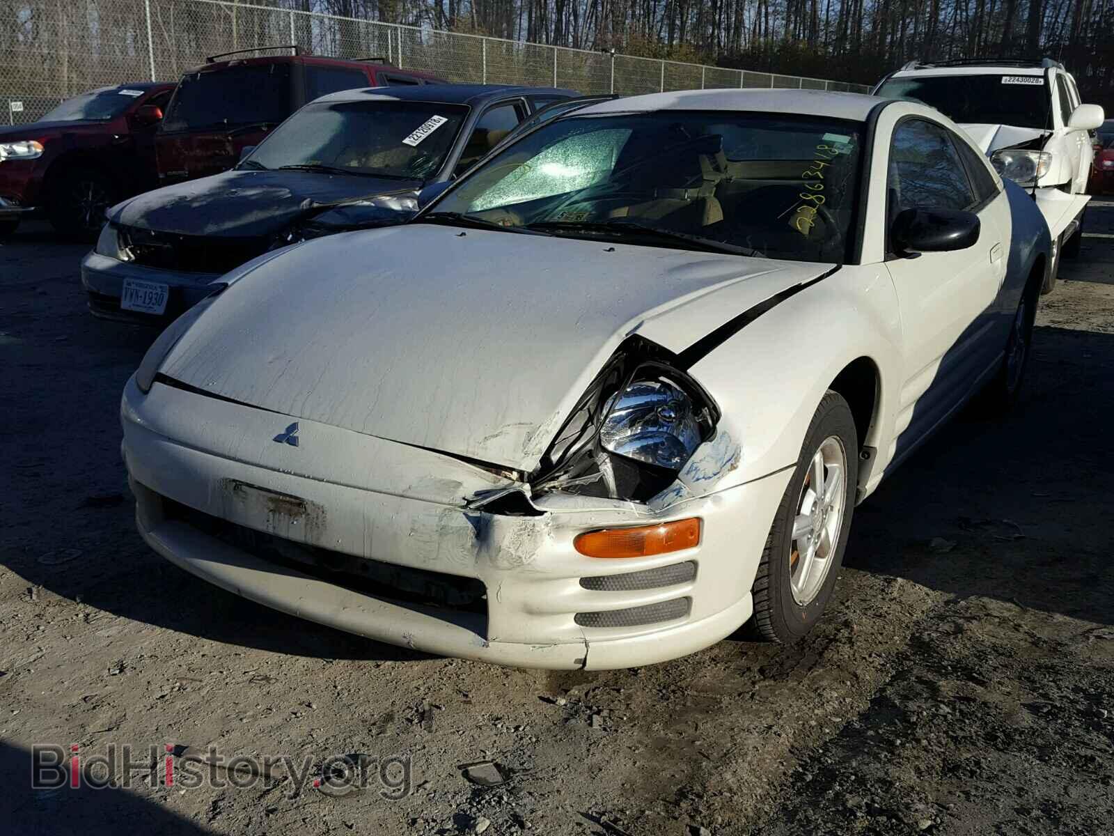 2002 MITSUBISHI ECLIPSE - VIN: 4A3AC34G12E056052 - Фото 2