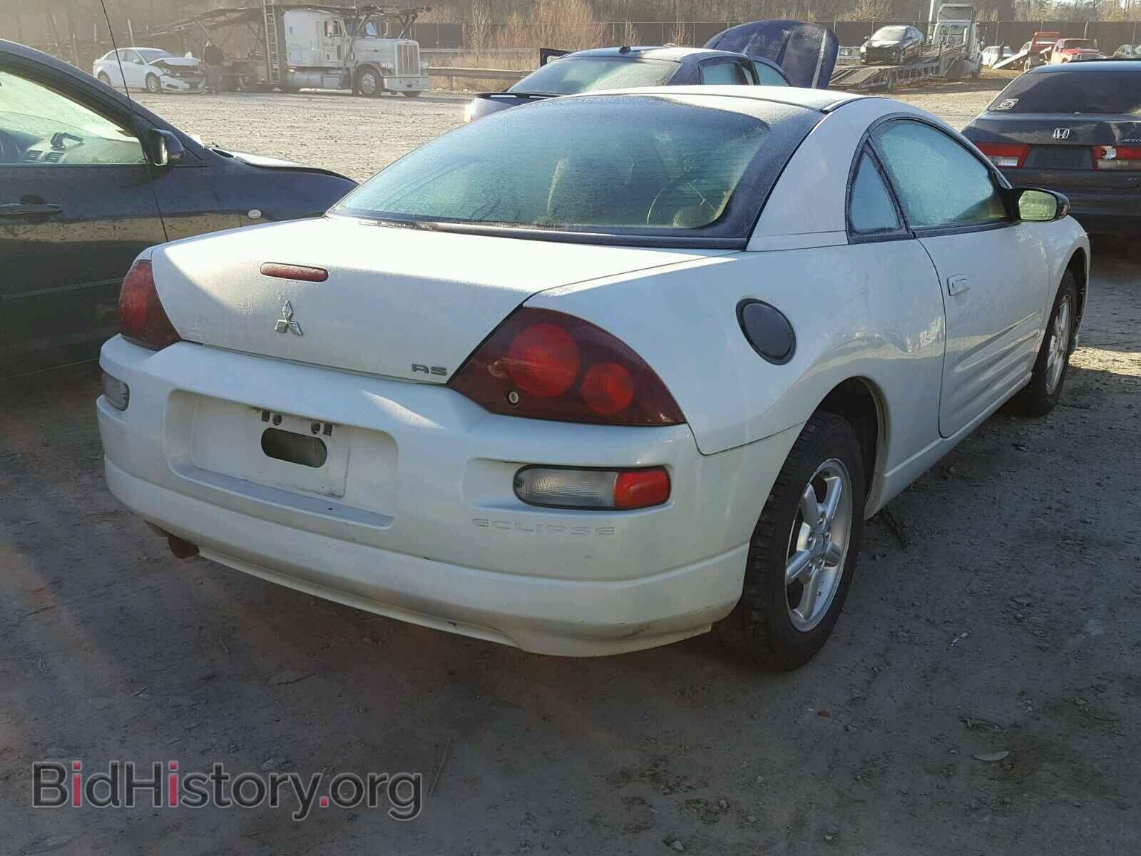 2002 MITSUBISHI ECLIPSE - VIN: 4A3AC34G12E056052 - Фото 4