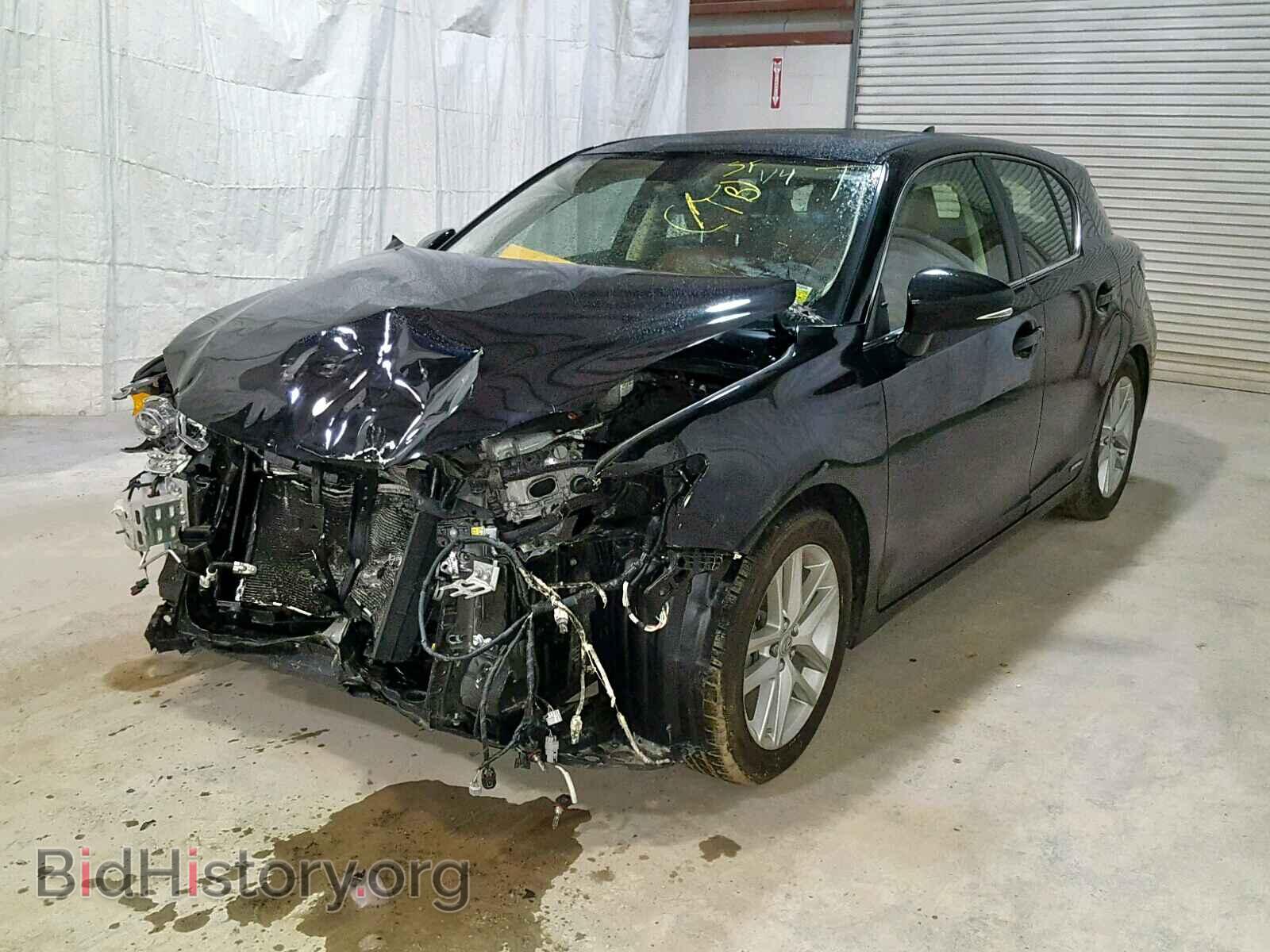 2014 LEXUS CT 200 - VIN: JTHKD5BH5E2204462 - Фото 2