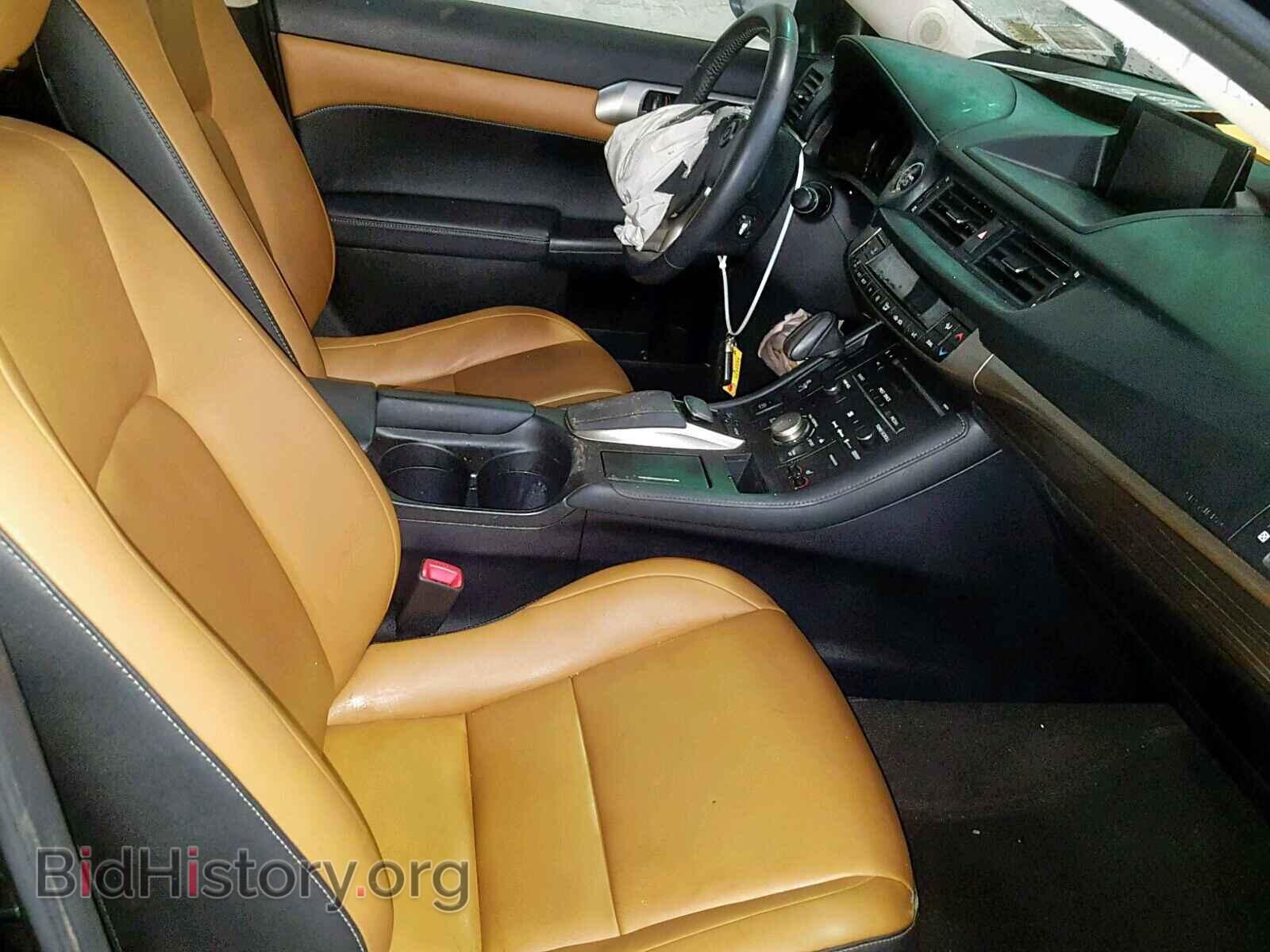 2014 LEXUS CT 200 - VIN: JTHKD5BH5E2204462 - Фото 5