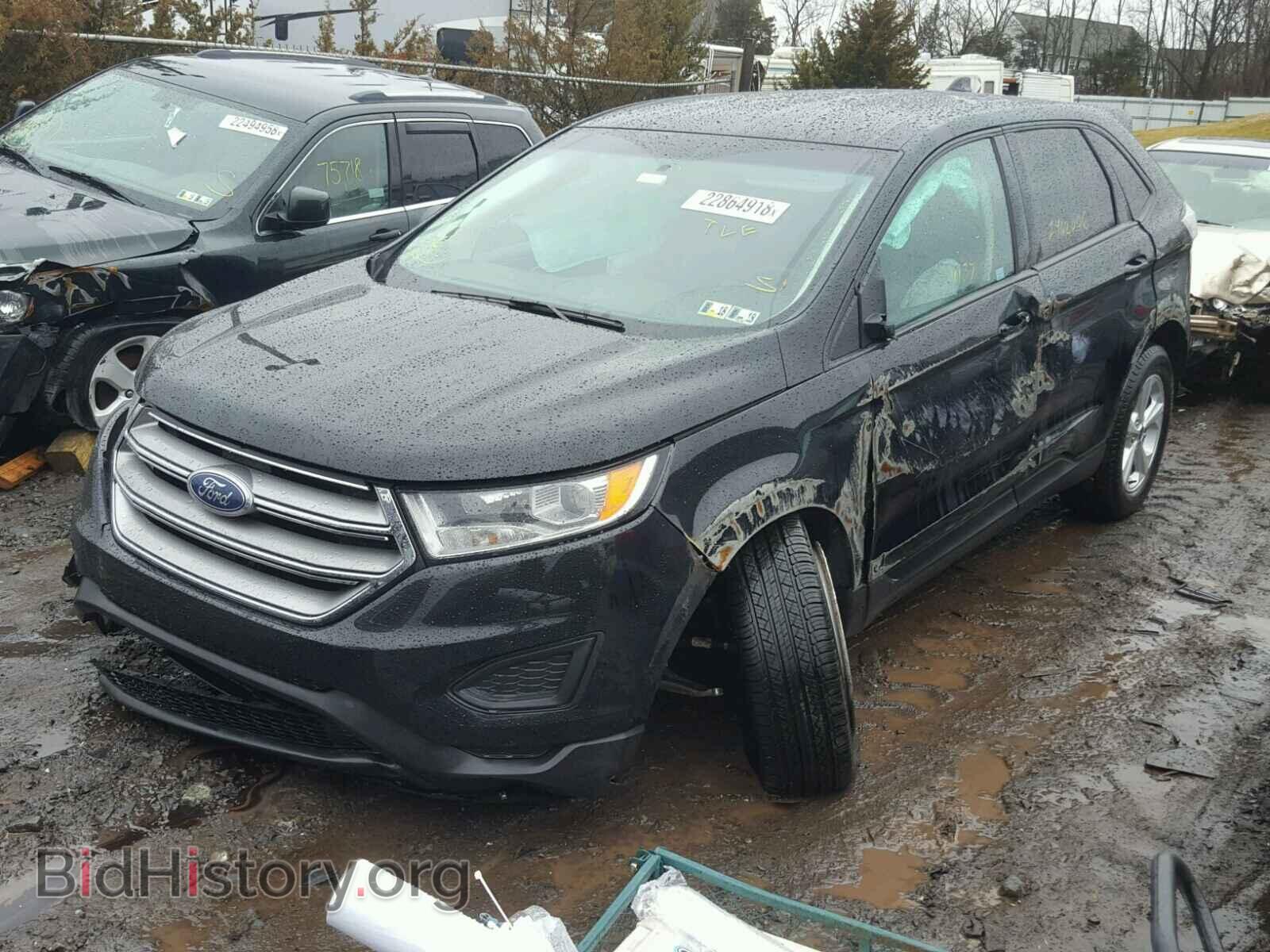 2016 FORD EDGE - VIN: 2FMPK4G94GBB70256 - Фото 2