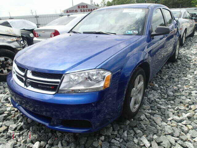 2013 DODGE AVENGER - VIN: 1C3CDZAB2DN646272 - Фото 2