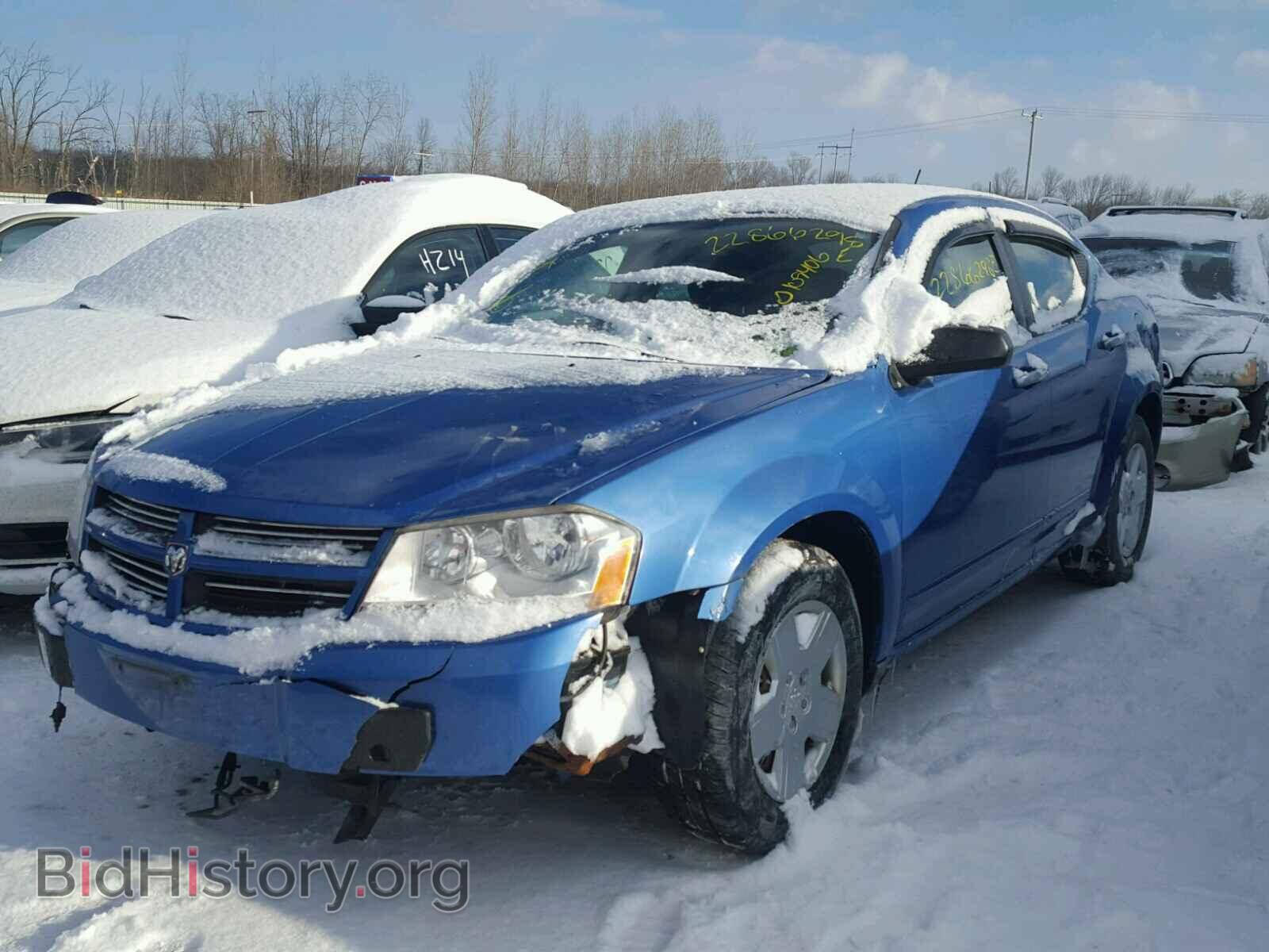 2008 DODGE AVENGER - VIN: 1B3LC46K68N183859 - Фото 2