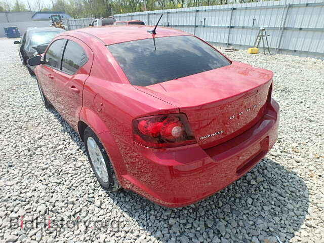 2013 DODGE AVENGER - VIN: 1C3CDZAB6DN616532 - Фото 3