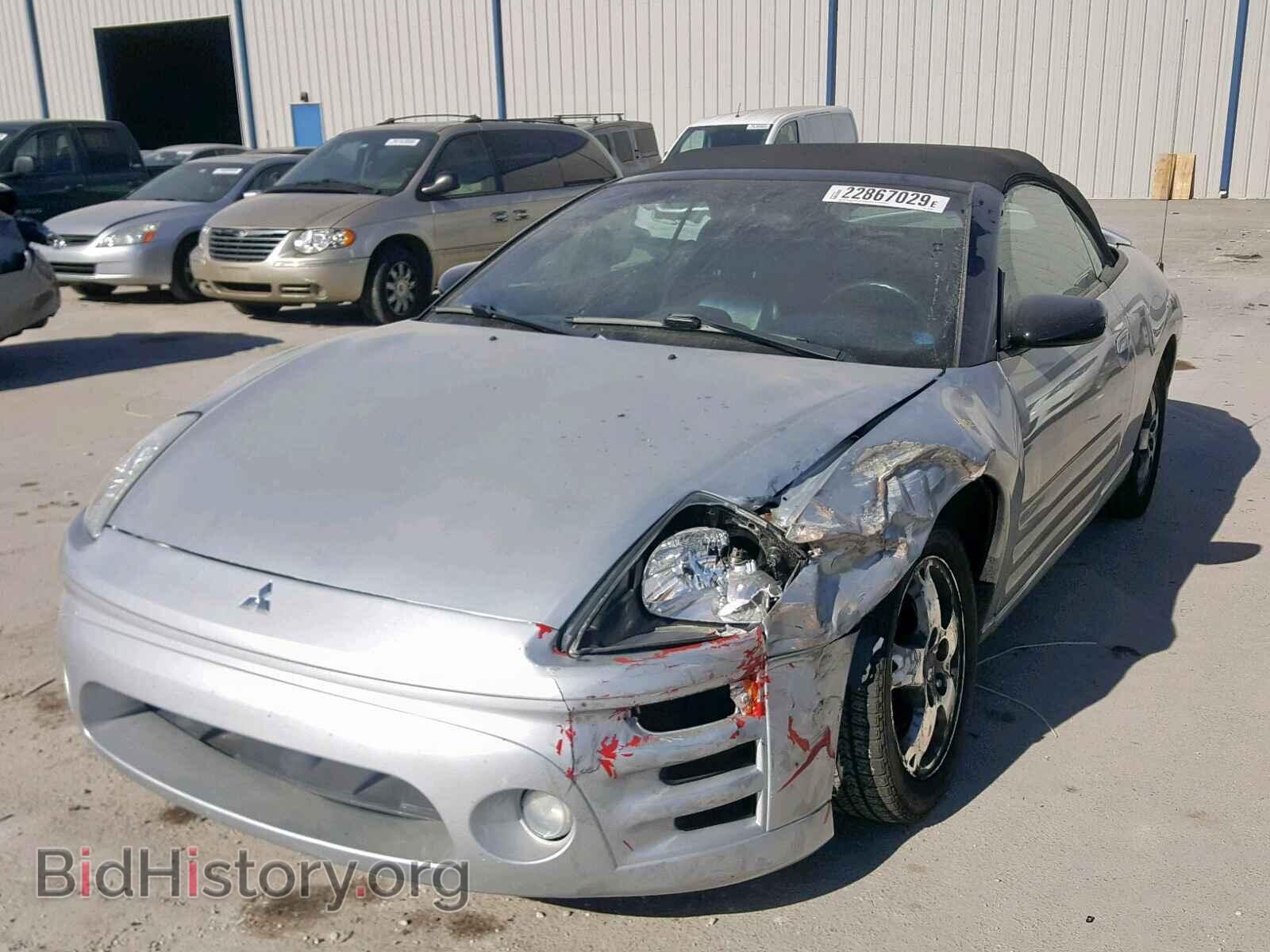 2003 MITSUBISHI ECLIPSE - VIN: 4A3AE45G73E073406 - Photo 2