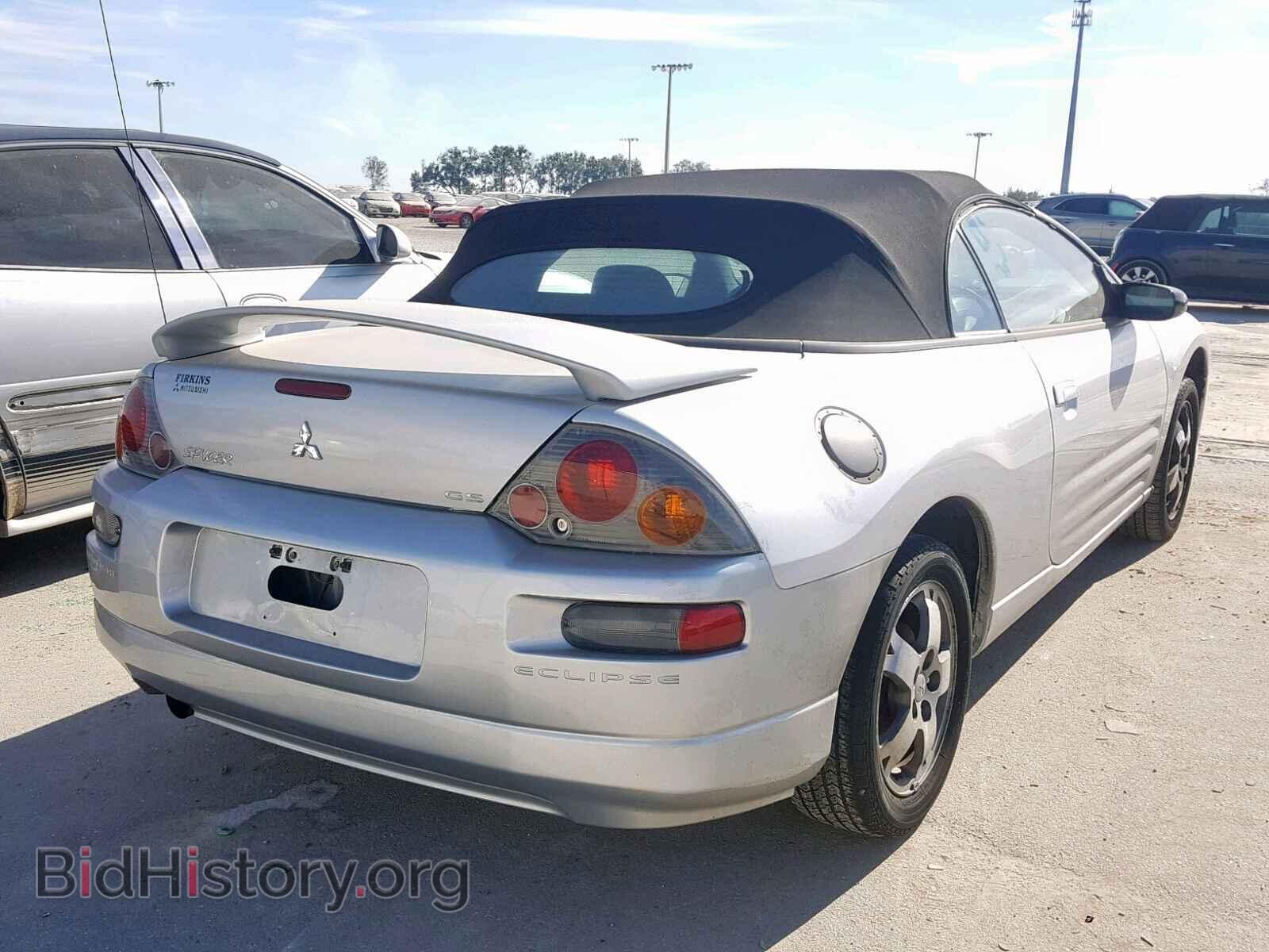 2003 MITSUBISHI ECLIPSE - VIN: 4A3AE45G73E073406 - Photo 4