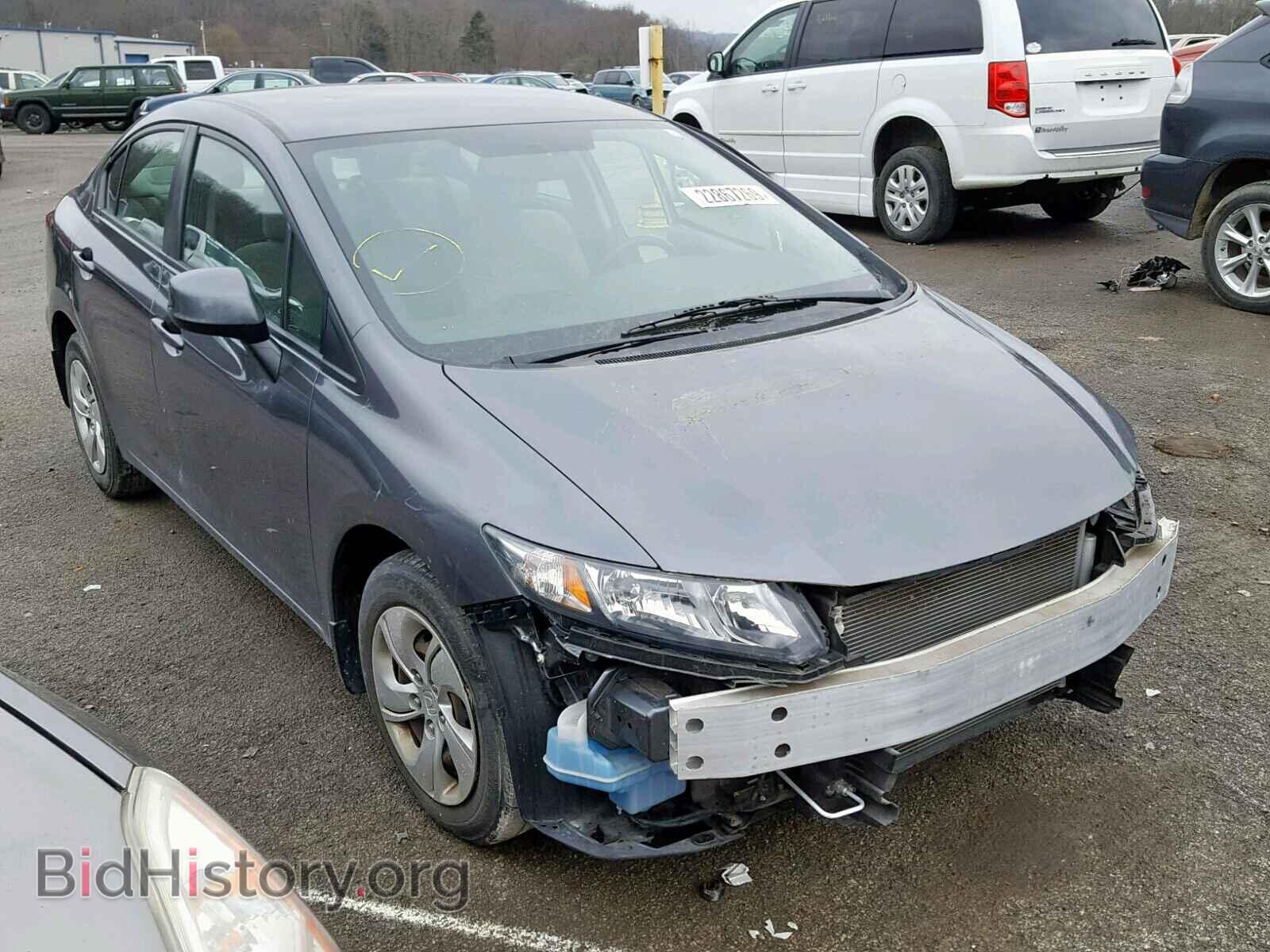 Photo 19XFB2F59DE052839 - HONDA CIVIC LX 2013