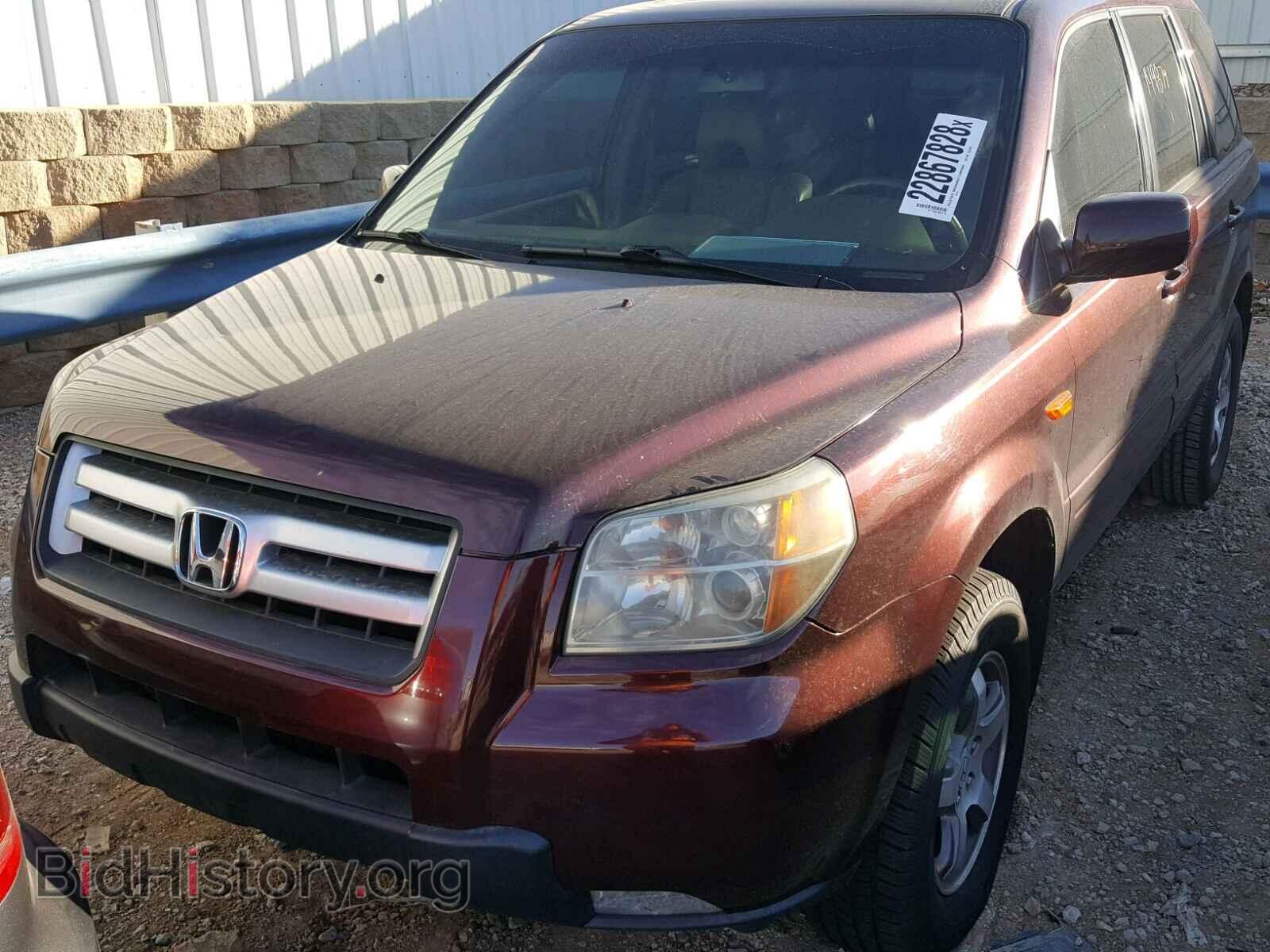 2007 HONDA PILOT - VIN: 5FNYF28787B038943 - Фото 2