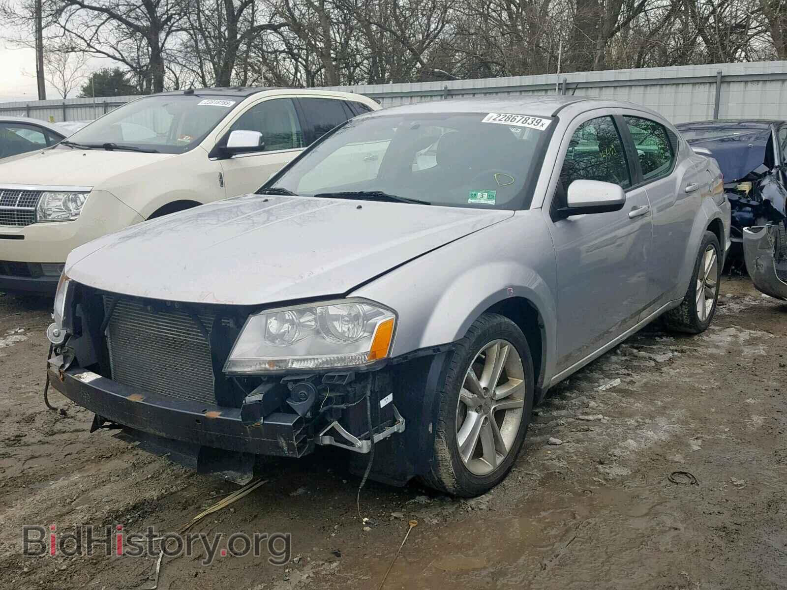 2012 DODGE AVENGER - VIN: 1C3CDZEG6CN234389 - Фото 2