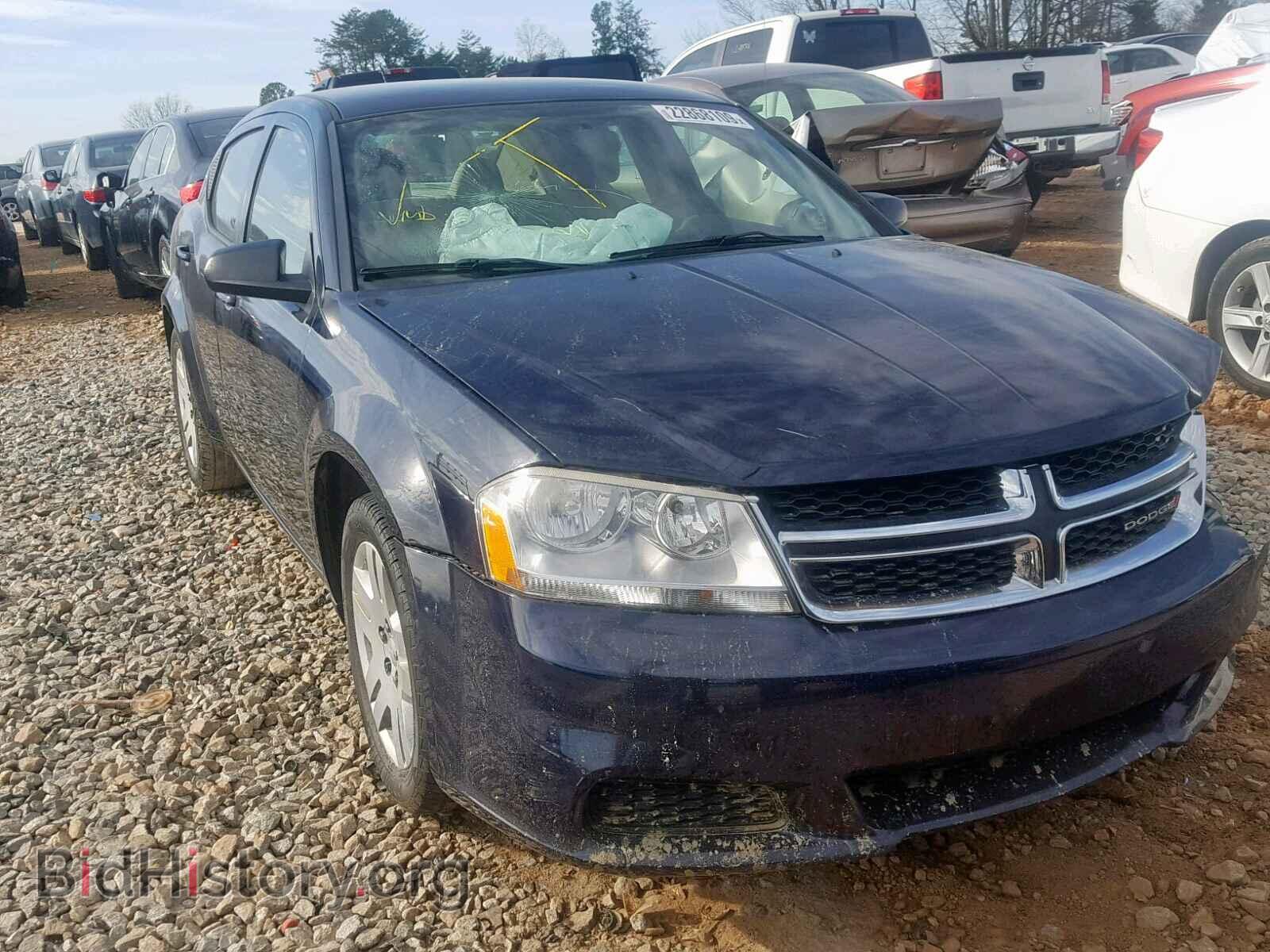 Photo 1C3CDZAG7EN219344 - DODGE AVENGER 2014