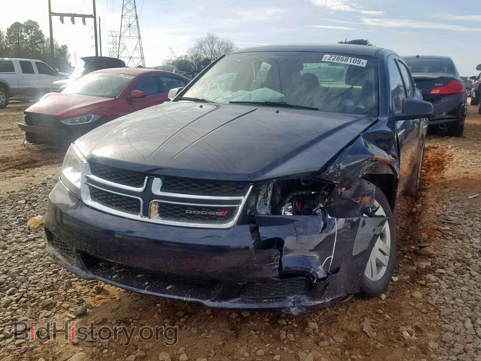 2014 DODGE AVENGER - VIN: 1C3CDZAG7EN219344 - Photo 2