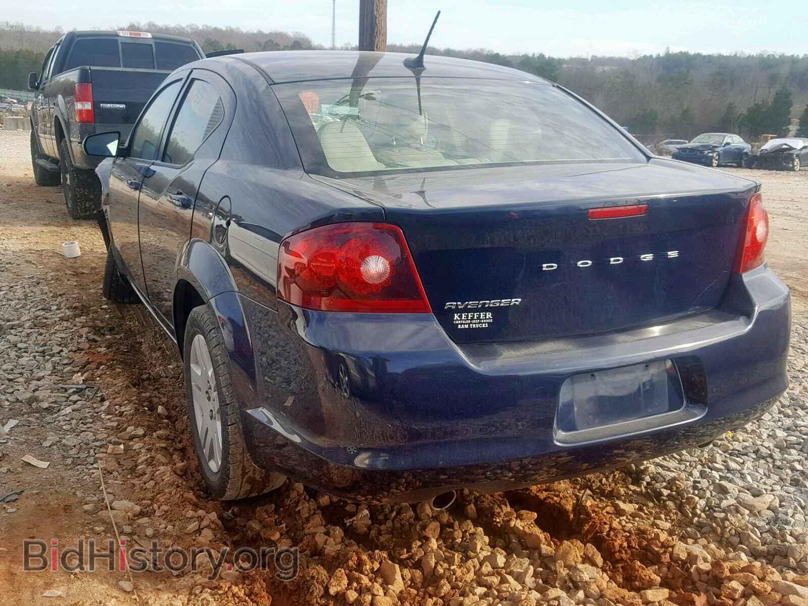 2014 DODGE AVENGER - VIN: 1C3CDZAG7EN219344 - Photo 3