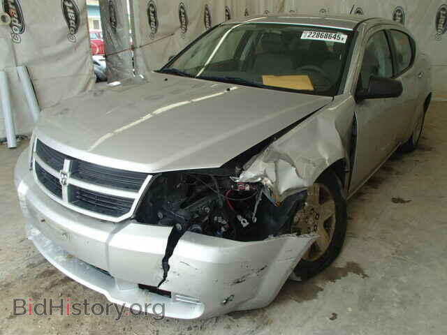 2008 DODGE AVENGER - VIN: 1B3LC46KX8N182777 - Фото 2