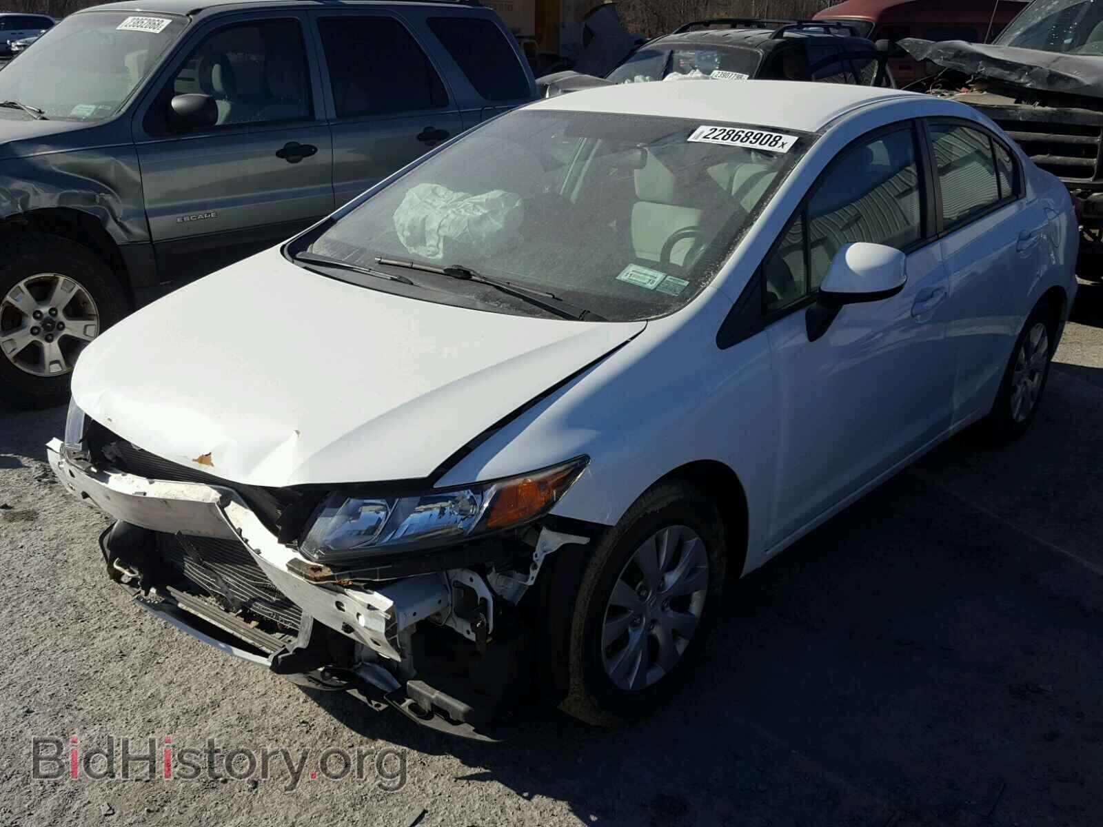 2012 HONDA CIVIC - VIN: 2HGFB2F59CH573340 - Photo 2