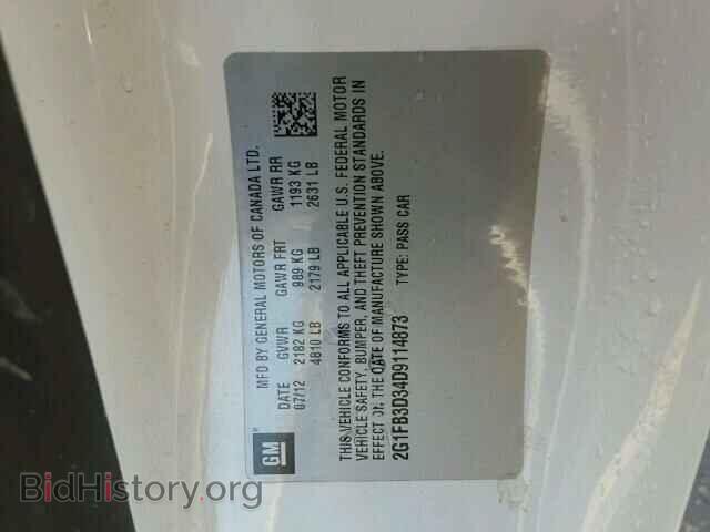 2013 CHEVROLET CAMARO - VIN: 2G1FB3D34D9114873 - Фото 10