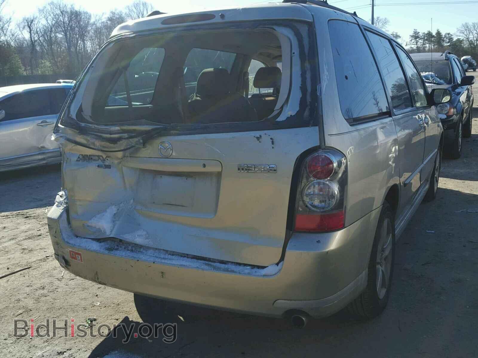 2004 MAZDA MPV - VIN: JM3LW28J240504597 - Фото 4