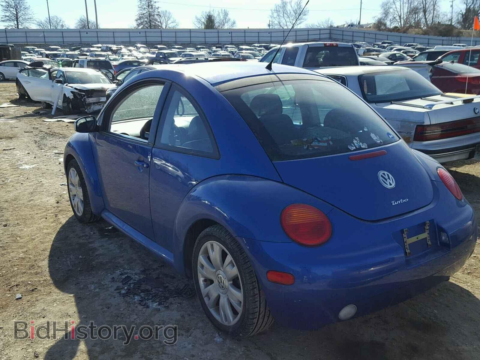 2003 VOLKSWAGEN BEETLE - VIN: 3VWCD21C63M444004 - Фото 3