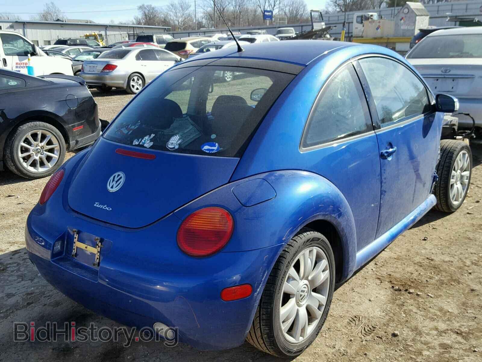 2003 VOLKSWAGEN BEETLE - VIN: 3VWCD21C63M444004 - Фото 4