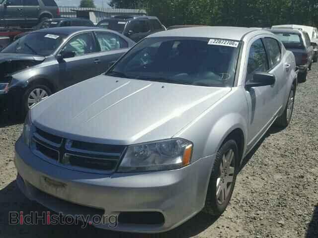 2012 DODGE AVENGER - VIN: 1C3CDZAB7CN322152 - Фото 2