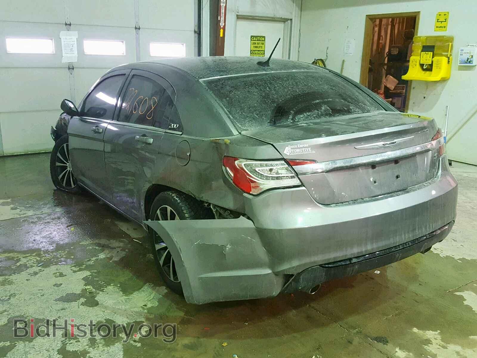 2013 CHRYSLER 200 - VIN: 1C3CCBCGXDN738216 - Фото 3