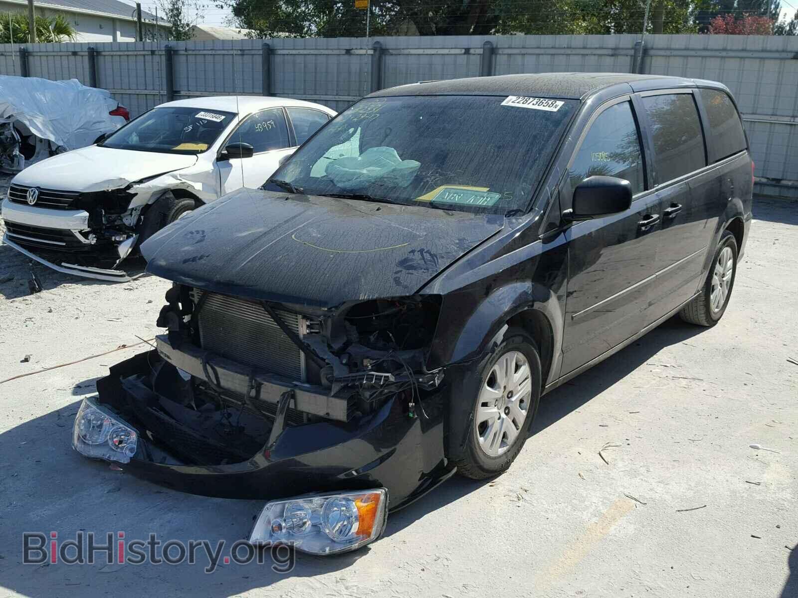 2014 DODGE CARAVAN - VIN: 2C4RDGBG9ER264507 - Фото 2